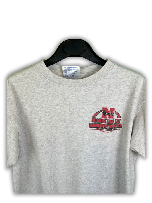 Unbranded Huskers Print T-Shirt M