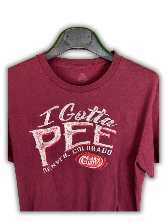 Unbranded I Gotta Pee Print T-Shirt