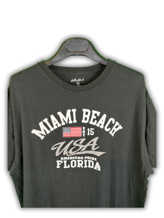 Unbranded Miami Beach Print T-Shirt XL