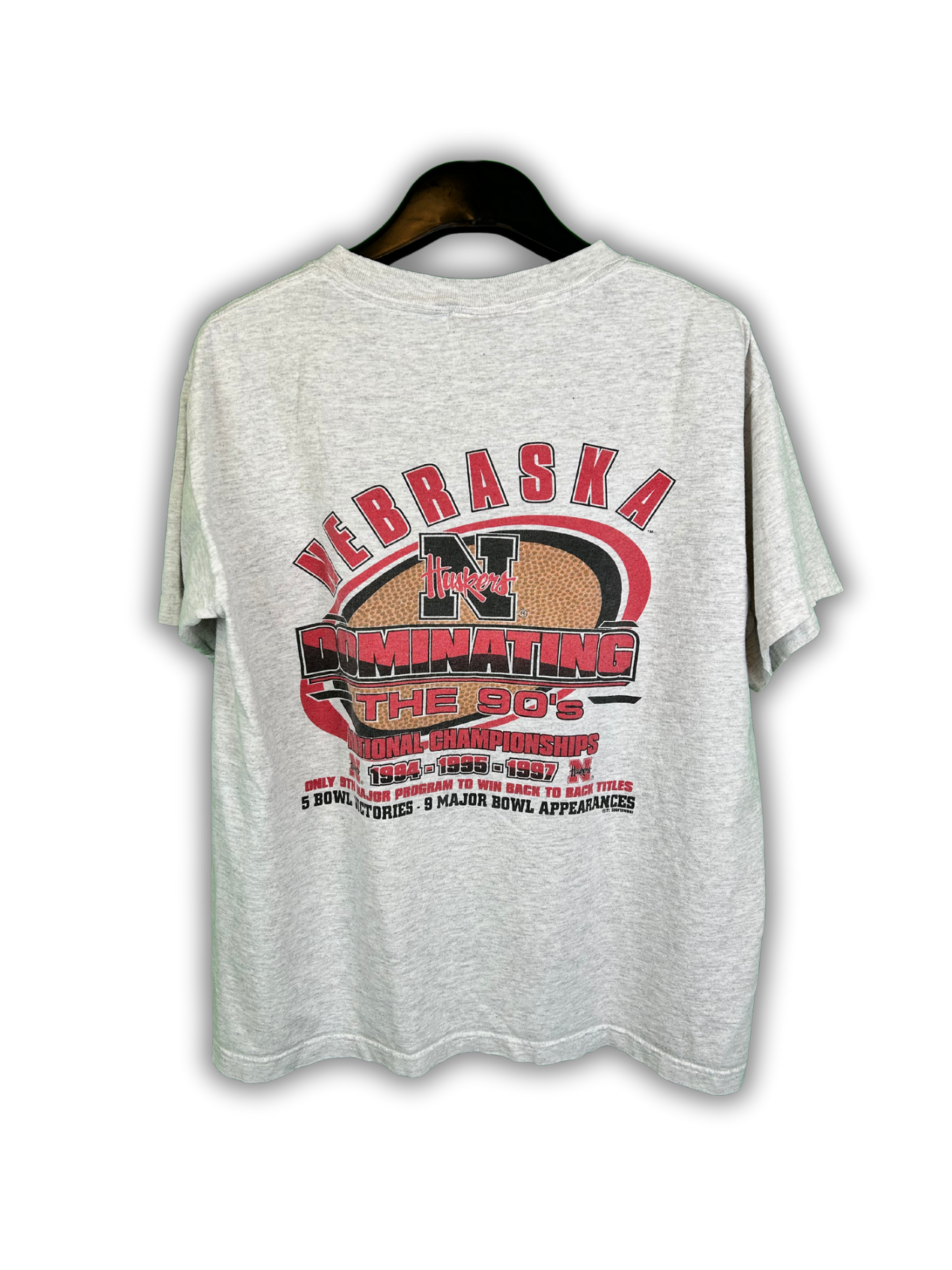 Unbranded Huskers Print T-Shirt M